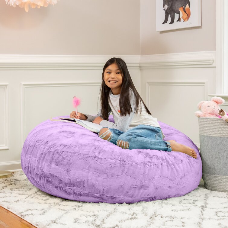 Kids faux fur bean bag new arrivals